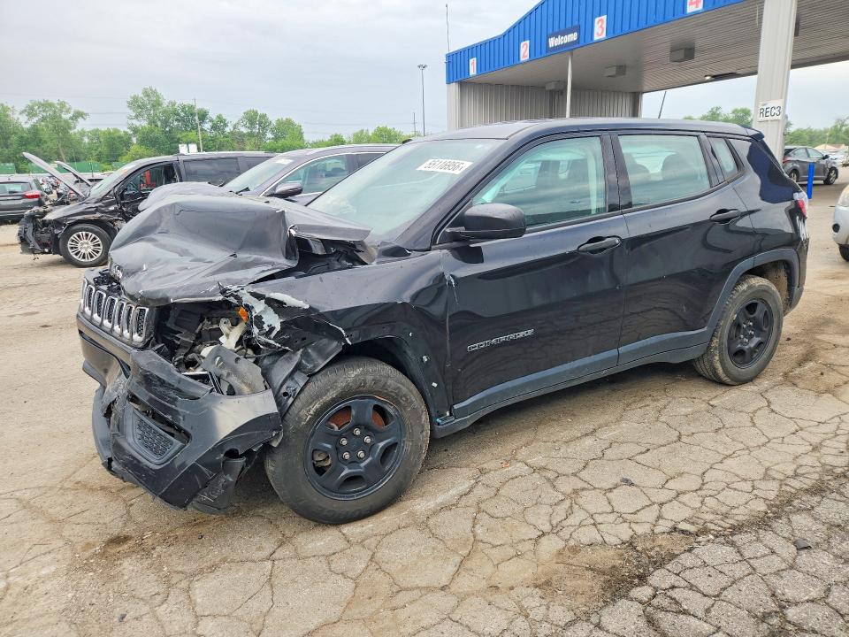 Продажа на аукционе авто 2019 Jeep Compass, vin: 3C4NJCAB5KT772505, номер лота: 55116956