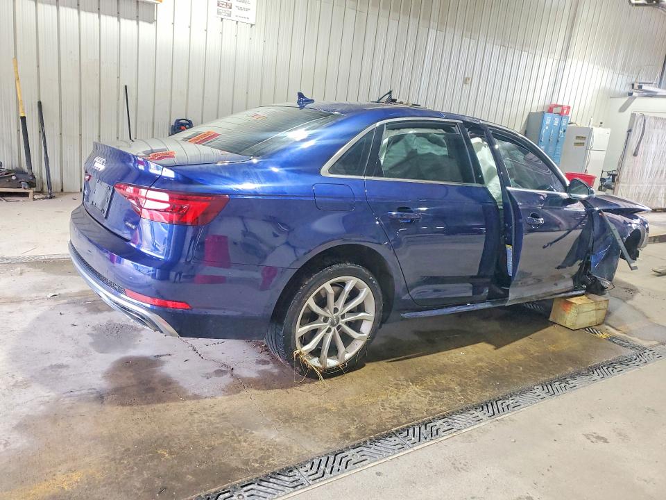 2019 Audi A4 მანქანა იყიდება აუქციონზე, vin: WAUENAF40KA018872, აუქციონის ნომერი: 54055476