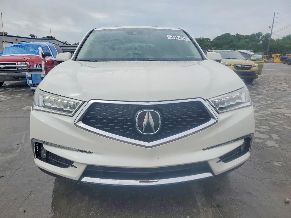 54591876 :رقم المزاد ، 5FRYD4H58HB025643 vin ، 2017 Acura Mdx مزاد بيع