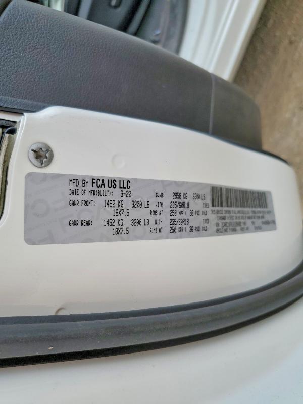 Продажа на аукционе авто 2020 Chrysler Pacifica, vin: 2C4RC1N70LR199488, номер лота: 53218346