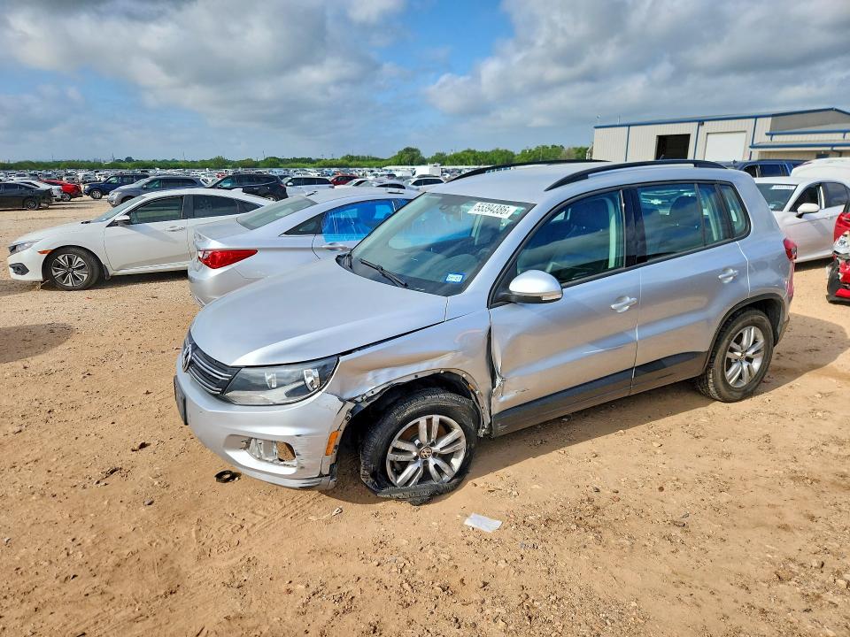 Aukcja sprzedaży 2016 Volkswagen Tiguan, vin: WVGBV7AX4GW607035, numer aukcji: 55394386