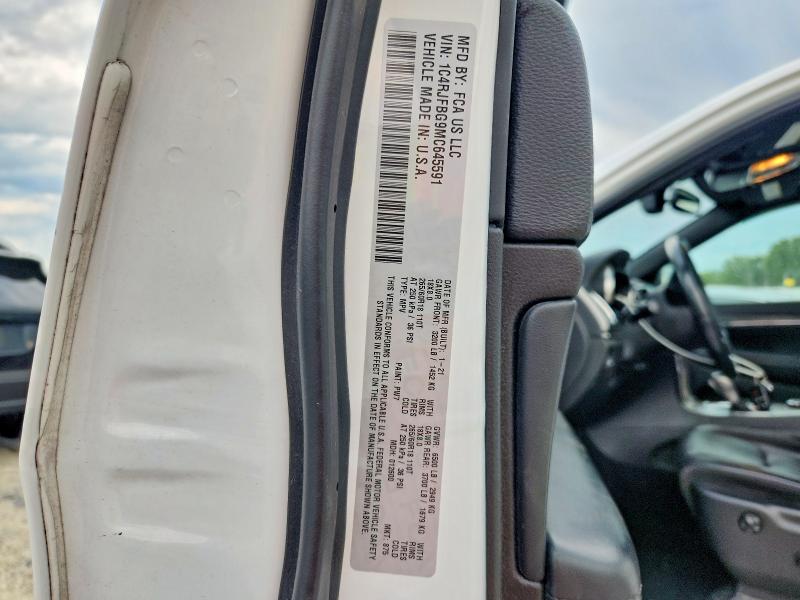 Aukcja sprzedaży 2021 Jeep Grand, vin: 1C4RJFBG9MC645591, numer aukcji: 54000146