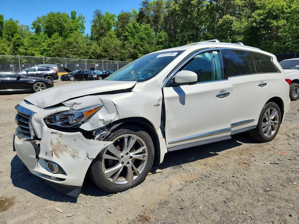 Auction sale of the 2014 Infiniti Qx60, vin: 5N1CL0MM6EC518665, lot number: 54203186