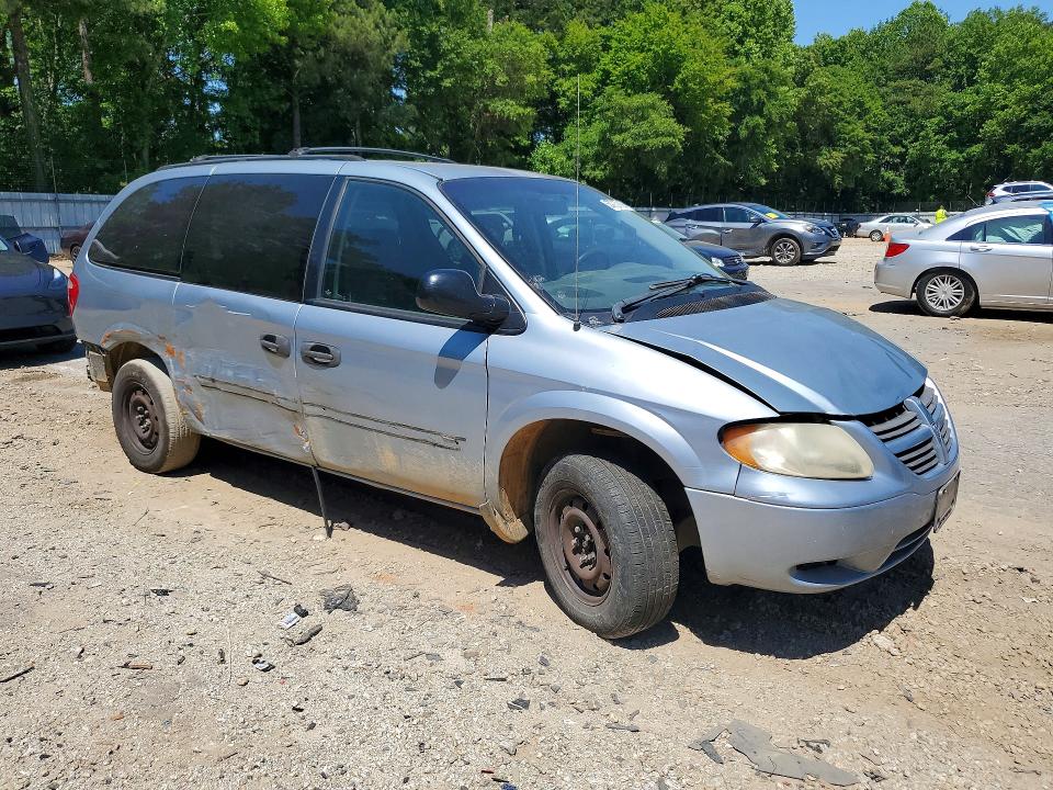 2006 Dodge Grand Caravan მანქანა იყიდება აუქციონზე, vin: 1D4GP24R86B621923, აუქციონის ნომერი: 53737106