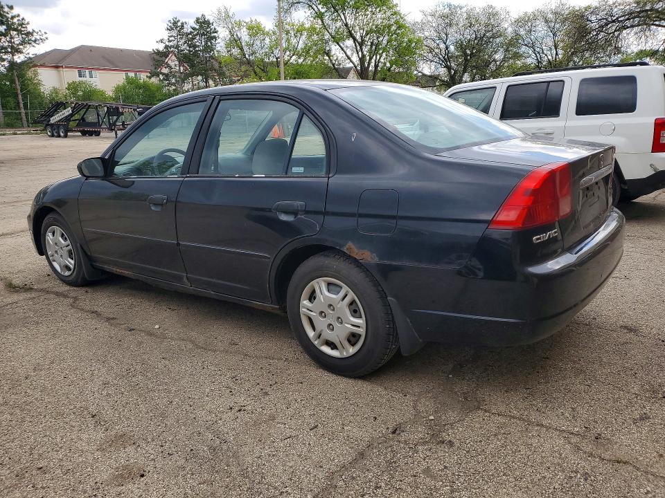53009806 :رقم المزاد ، JHMES16521S008405 vin ، 2001 Honda Civic مزاد بيع
