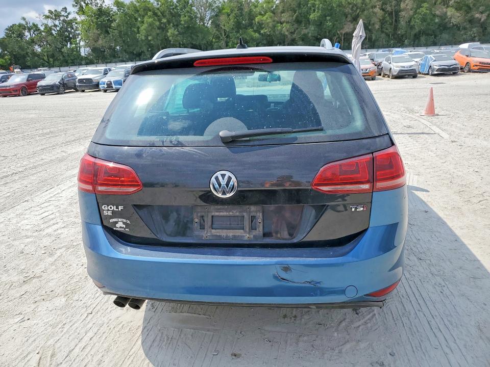 52766346 :رقم المزاد ، 3VWCA7AU6FM520064 vin ، 2015 Volkswagen Golf Sportwagen مزاد بيع