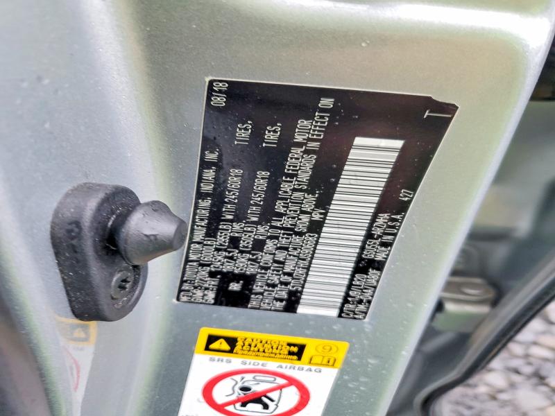 Aukcja sprzedaży 2018 Toyota Highlander, vin: 5TDJZRFHXJS906683, numer aukcji: 52209896