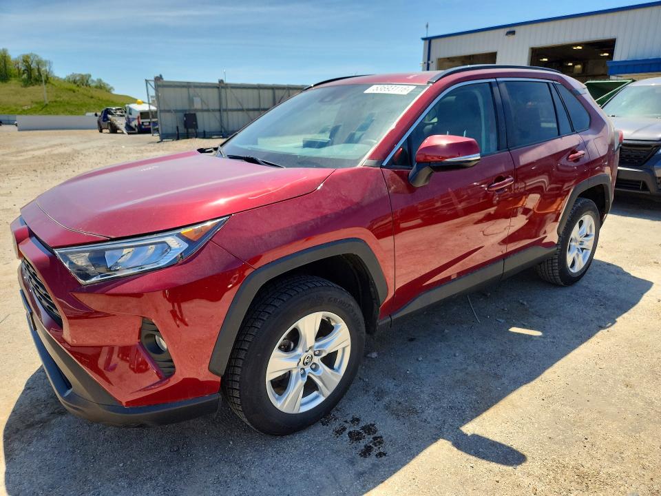 53693116 :رقم المزاد ، 2T3W1RFV5MW175036 vin ، 2021 Toyota Rav4 مزاد بيع