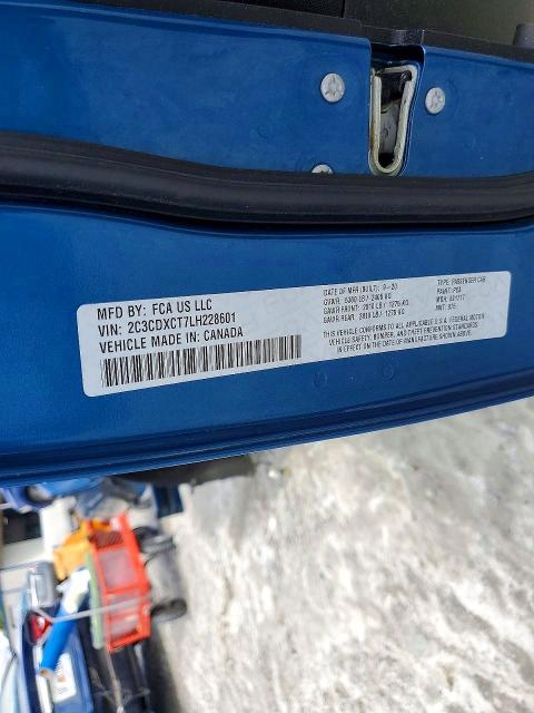 Aukcja sprzedaży 2020 Dodge Charger, vin: 2C3CDXCT7LH228601, numer aukcji: 52779156