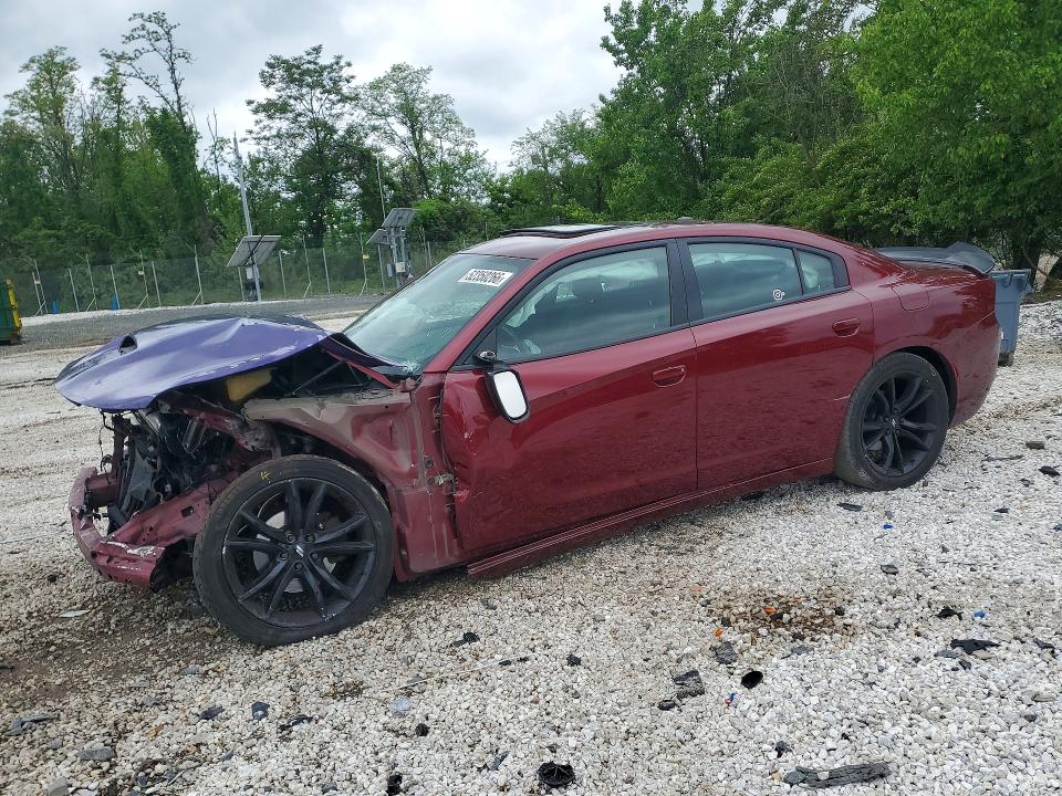 52350266 :رقم المزاد ، 2C3CDXBG4KH505255 vin ، 2019 Dodge Charger مزاد بيع