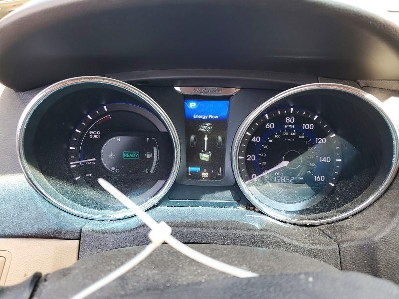 2015 Hyundai Sonata Hybrid მანქანა იყიდება აუქციონზე, vin: KMHEC4A43FA120878, აუქციონის ნომერი: 55413136
