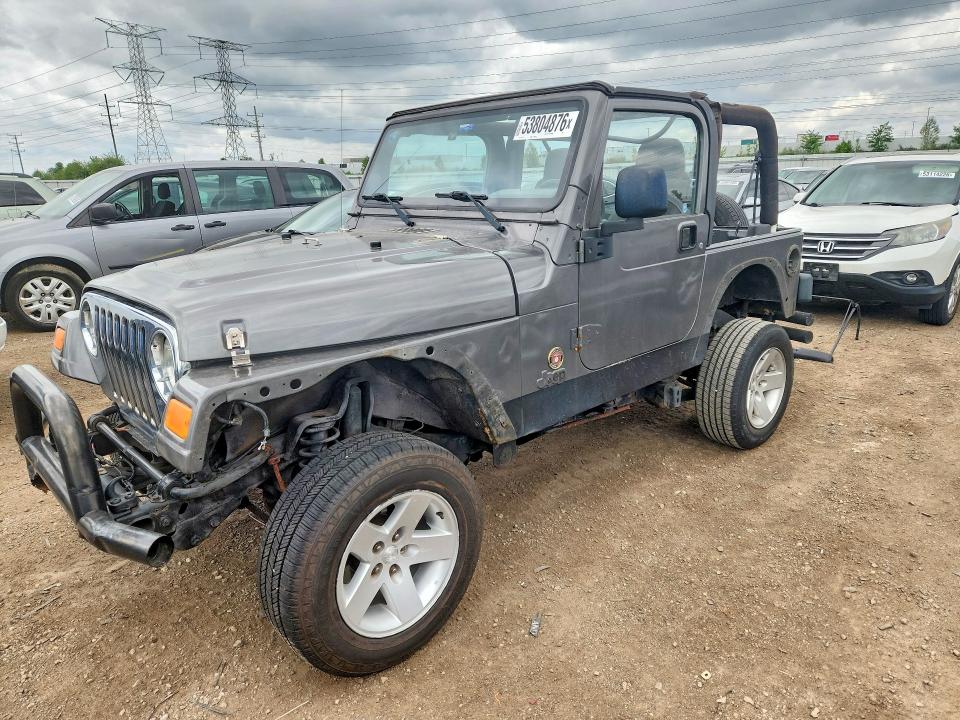 Продажа на аукционе авто 2004 Jeep Wrangler, vin: 1J4FA39S44P770223, номер лота: 53804876