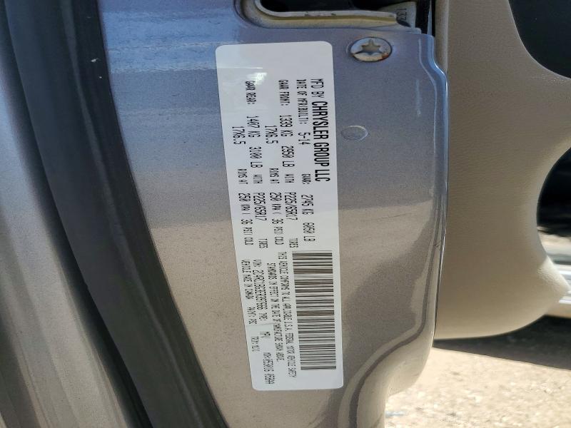 Продаж на аукціоні авто 2014 Chrysler Town & Country, vin: 2C4RC1BG3ER397666, номер лоту: 53470096