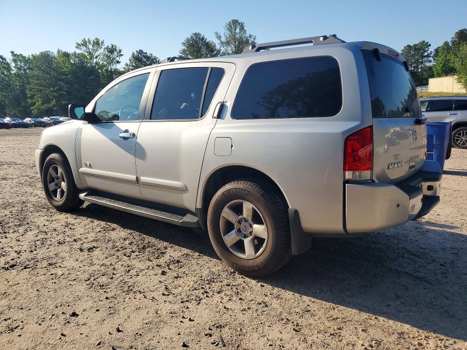 2007 Nissan Armada მანქანა იყიდება აუქციონზე, vin: 5N1BA08A07N717798, აუქციონის ნომერი: 51786326