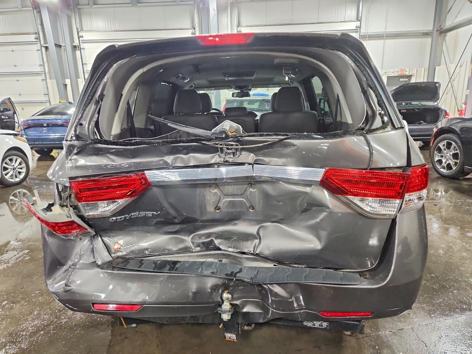 53063796 :رقم المزاد ، 5FNRL5H64HB007132 vin ، 2017 Honda Odyssey مزاد بيع