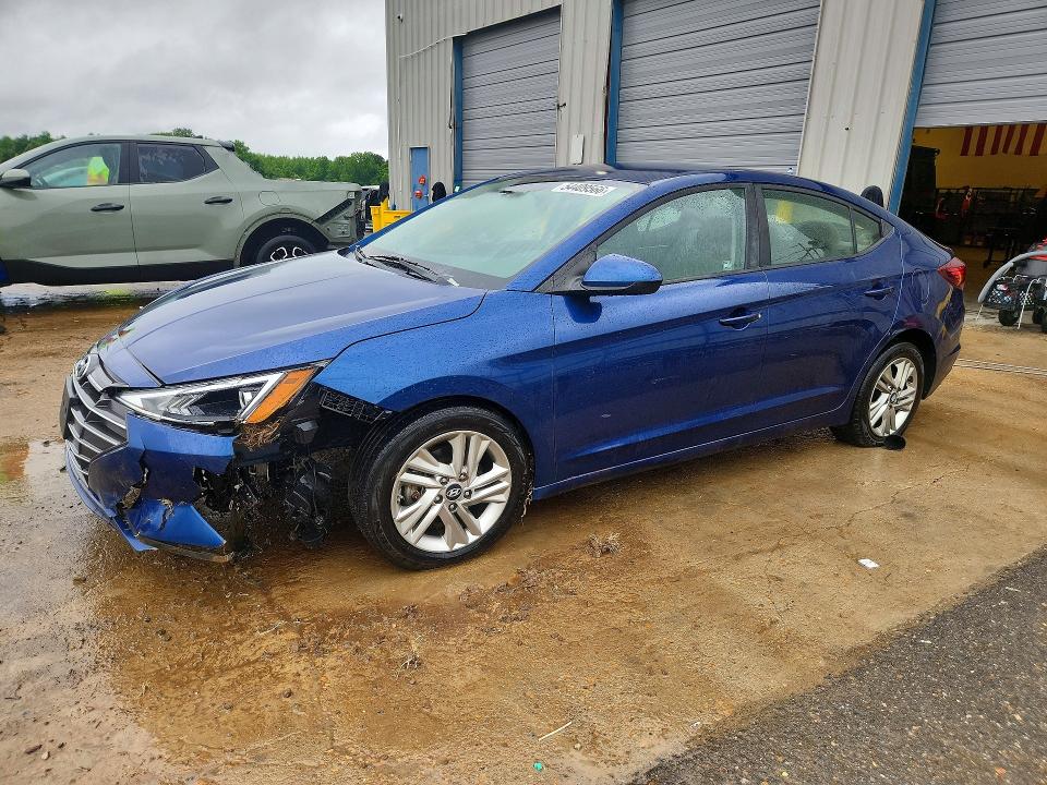 2019 Hyundai Elantra მანქანა იყიდება აუქციონზე, vin: 5NPD84LF6KH469617, აუქციონის ნომერი: 54409566