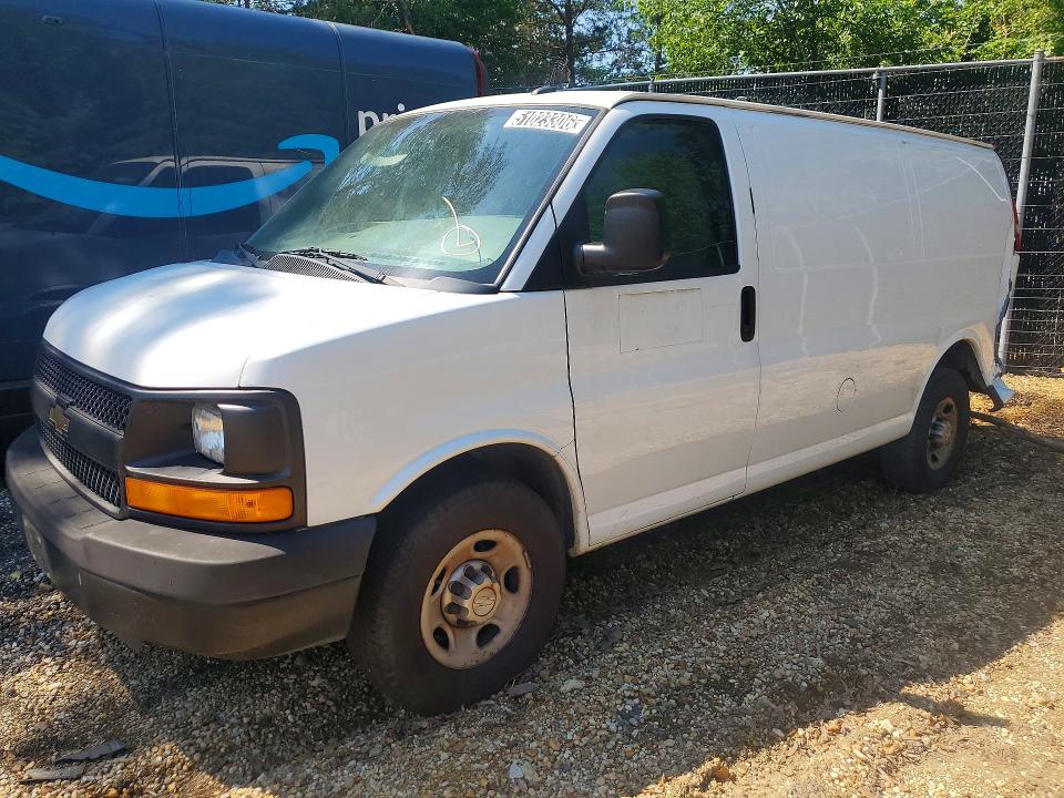 2015 Chevrolet Express G2500 მანქანა იყიდება აუქციონზე, vin: 1GCWGFCFXF1155781, აუქციონის ნომერი: 51023306