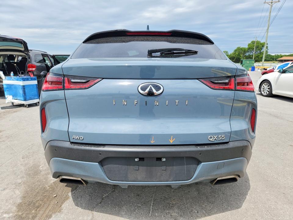 Продаж на аукціоні авто 2022 Infiniti Qx55, vin: 3PCAJ5J37NF115484, номер лоту: 52352156