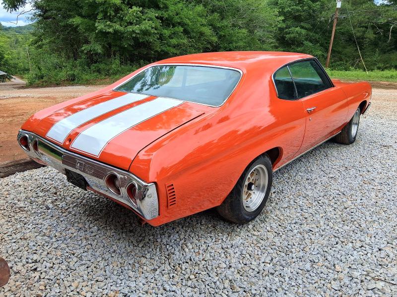 Aukcja sprzedaży 1972 Chevrolet Chevelle, vin: 1D37F2B562404, numer aukcji: 55673596