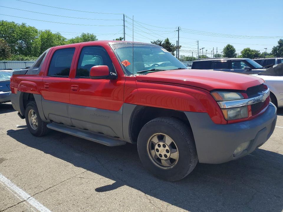 53025226 :رقم المزاد ، 3GNEC13T32G335672 vin ، 2002 Chevrolet Avalanche مزاد بيع