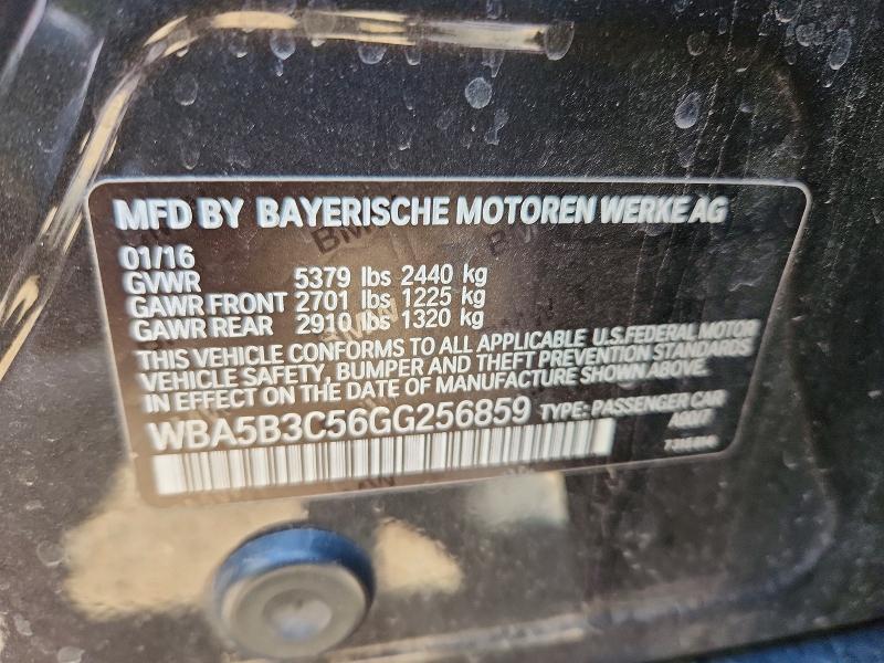 Aukcja sprzedaży 2016 Bmw 535, vin: WBA5B3C56GG256859, numer aukcji: 52512916