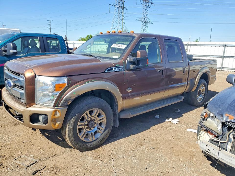 52782256 :رقم المزاد ، 1FT8W3BT1BEC14589 vin ، 2011 Ford F350 مزاد بيع