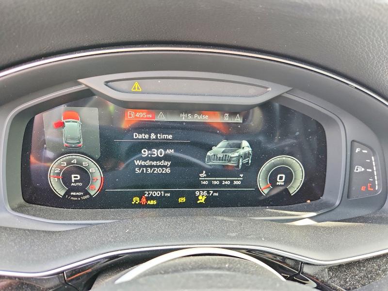 2023 Audi Q7 მანქანა იყიდება აუქციონზე, vin: WA1LCBF73PD021703, აუქციონის ნომერი: 52651726