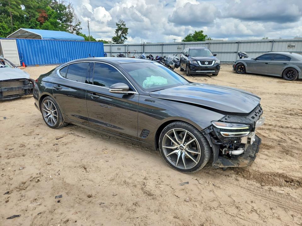2022 Genesis G70 მანქანა იყიდება აუქციონზე, vin: KMTG34TA7NU101183, აუქციონის ნომერი: 54925876