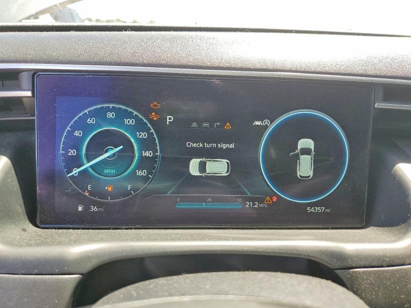 2022 Hyundai Tucson მანქანა იყიდება აუქციონზე, vin: 5NMJECAE2NH038547, აუქციონის ნომერი: 53610926