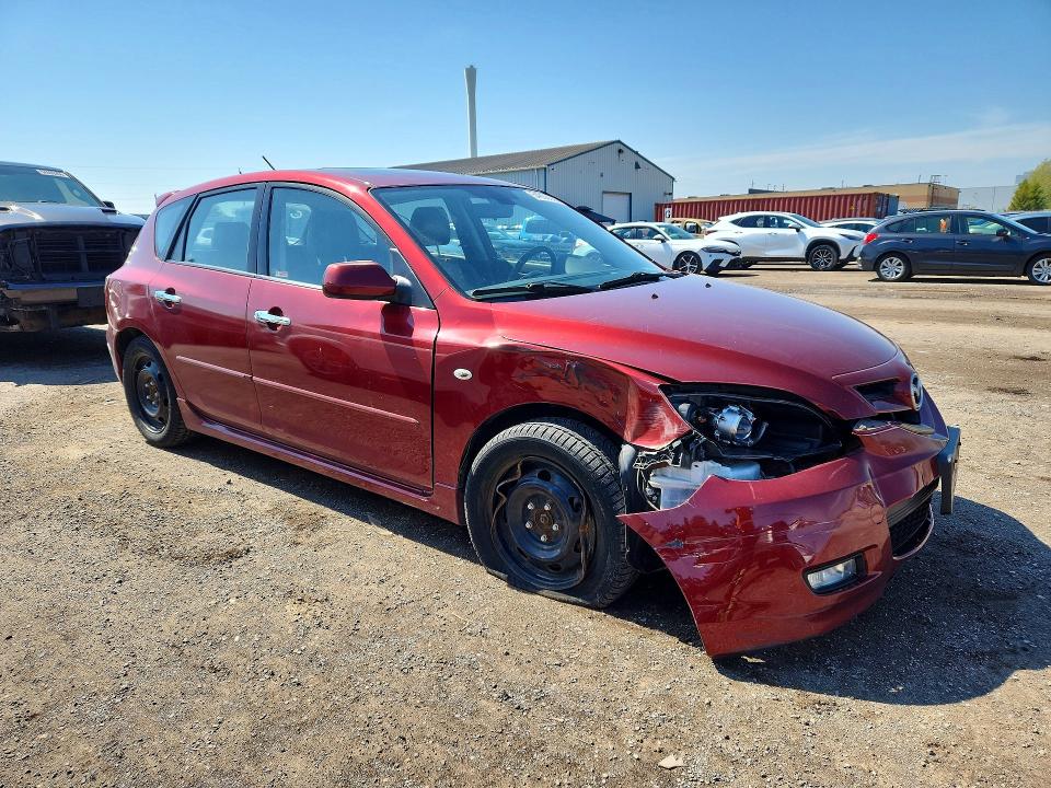 2008 Mazda 3 მანქანა იყიდება აუქციონზე, vin: JM1BK343681108248, აუქციონის ნომერი: 54836556