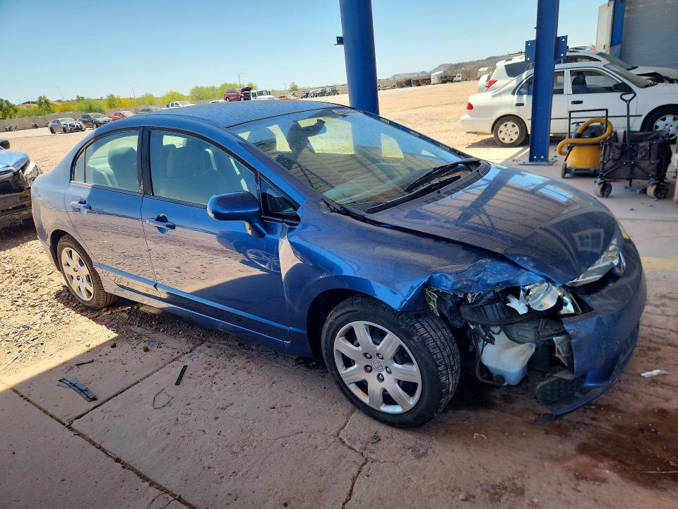 55043666 :رقم المزاد ، 19XFA16559E037873 vin ، 2009 Honda Civic مزاد بيع