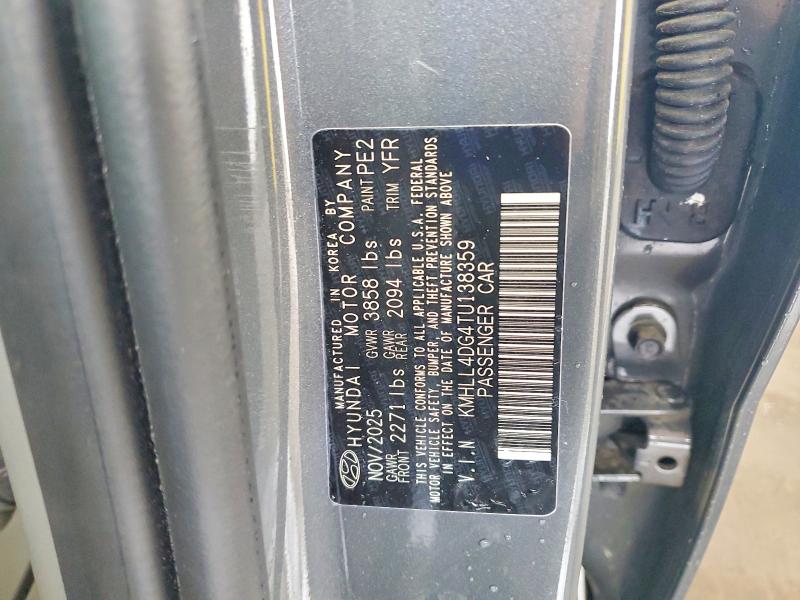 Aukcja sprzedaży 2026 Hyundai Elantra, vin: KMHLL4DG4TU138359, numer aukcji: 51707276
