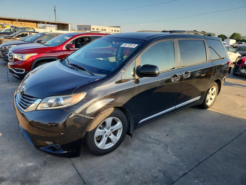 Продажа на аукционе авто 2012 Toyota Sienna, vin: 5TDKK3DC7CS253990, номер лота: 54772616