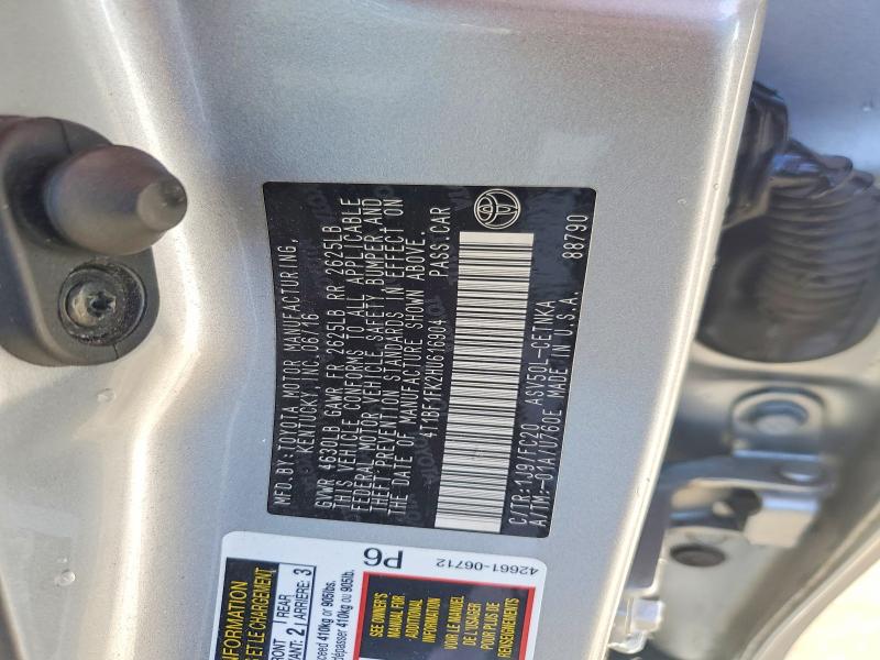 53449066 :رقم المزاد ، 4T1BF1FK2HU616904 vin ، 2017 Toyota Camry مزاد بيع