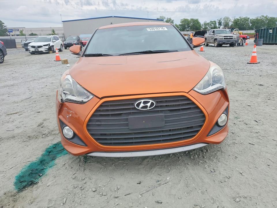 2014 Hyundai Veloster 3dr მანქანა იყიდება აუქციონზე, vin: KMHTC6AE6EU192618, აუქციონის ნომერი: 53010716