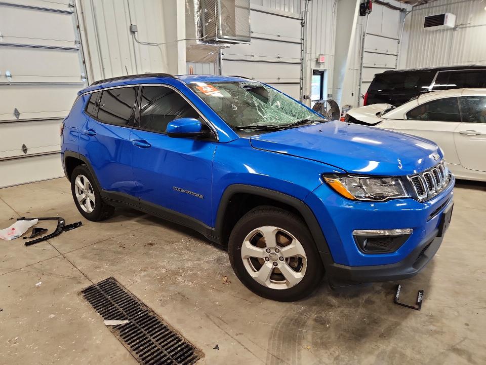 Продаж на аукціоні авто 2018 Jeep Compass, vin: 3C4NJDBB9JT392165, номер лоту: 54943286