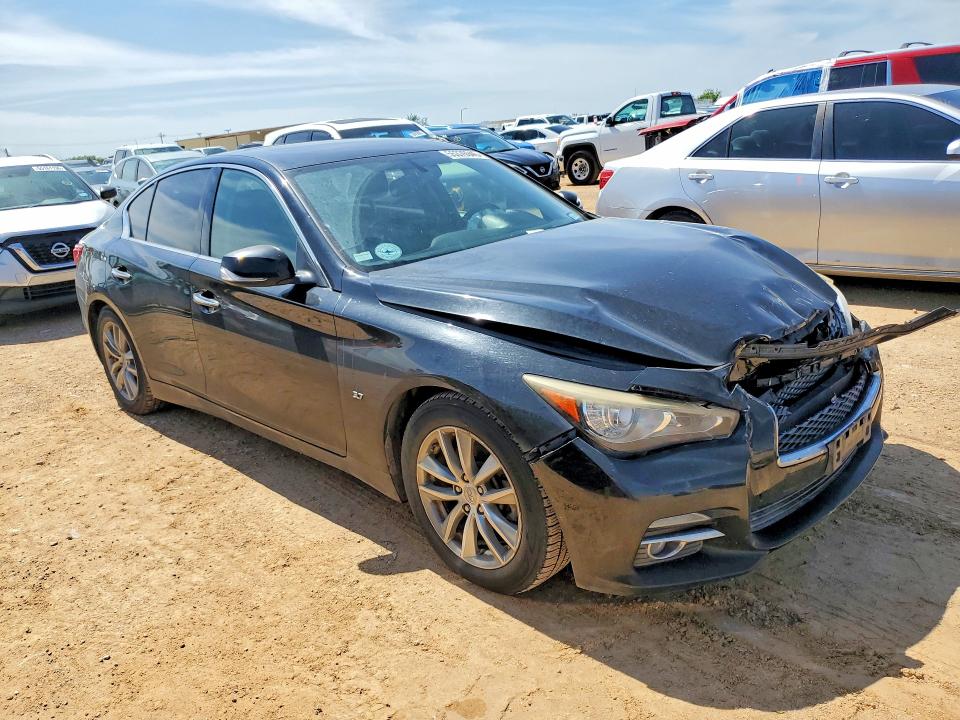 55376946 :رقم المزاد ، JN1BV7AP1EM691203 vin ، 2014 Infiniti Q50 مزاد بيع