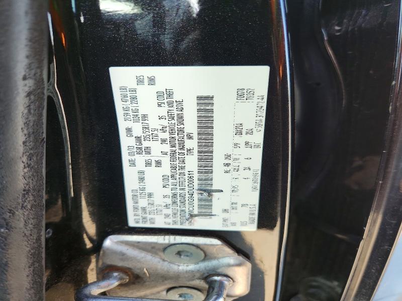 2013 Ford Escape მანქანა იყიდება აუქციონზე, vin: 1FMCU0G94DUD00611, აუქციონის ნომერი: 52960926