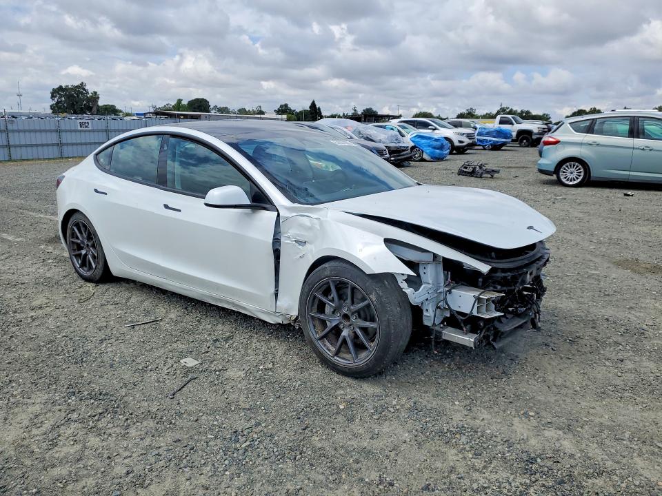 52937056 :رقم المزاد ، 5YJ3E1EAXPF570850 vin ، 2023 Tesla Model 3 مزاد بيع