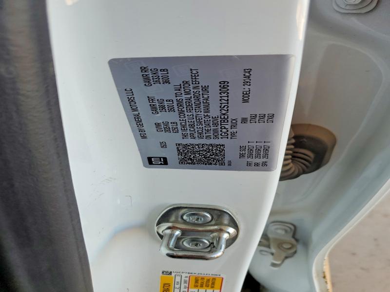 Aukcja sprzedaży 2025 Chevrolet Colorado, vin: 1GCPTBEK2S1213069, numer aukcji: 53109026