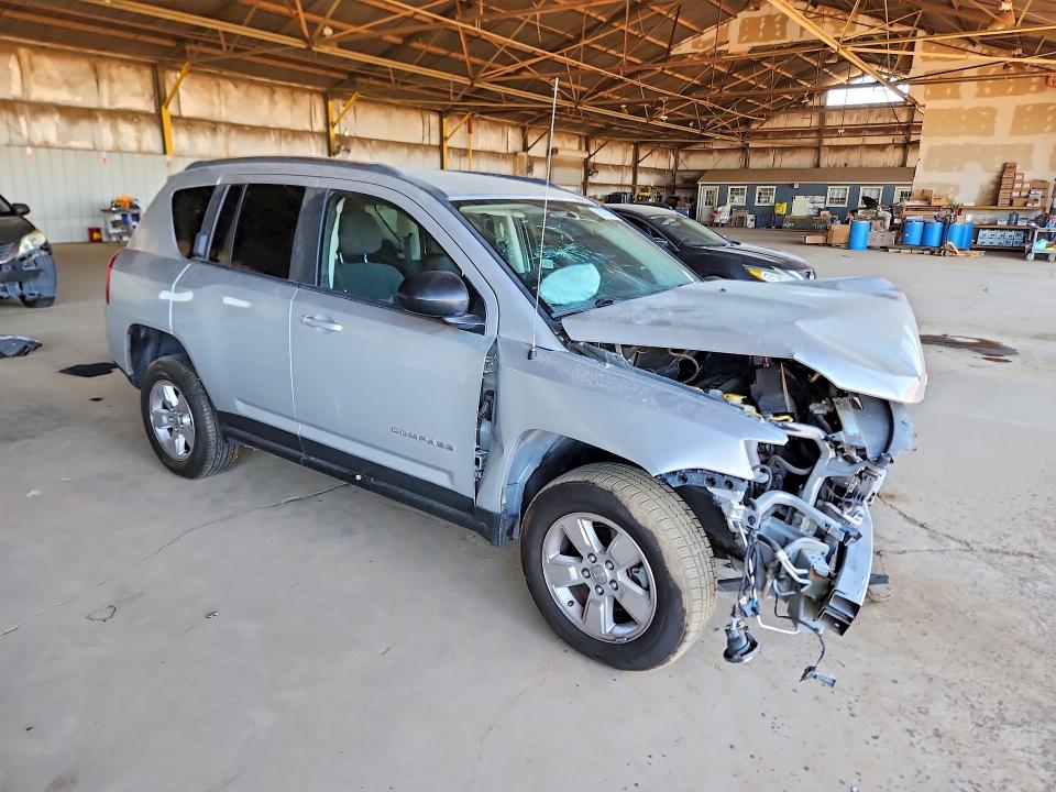 2013 Jeep Compass მანქანა იყიდება აუქციონზე, vin: 1C4NJCBA7DD245872, აუქციონის ნომერი: 55033316