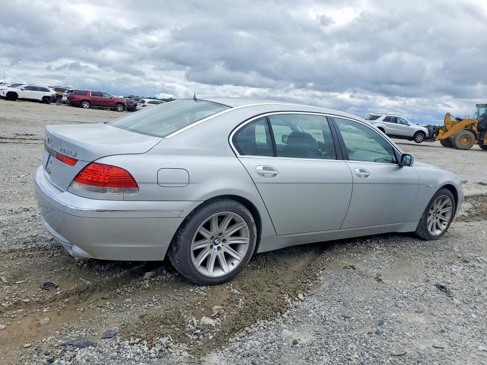 52678316 :رقم المزاد ، WBAGN63473DS45132 vin ، 2003 Bmw 745 مزاد بيع