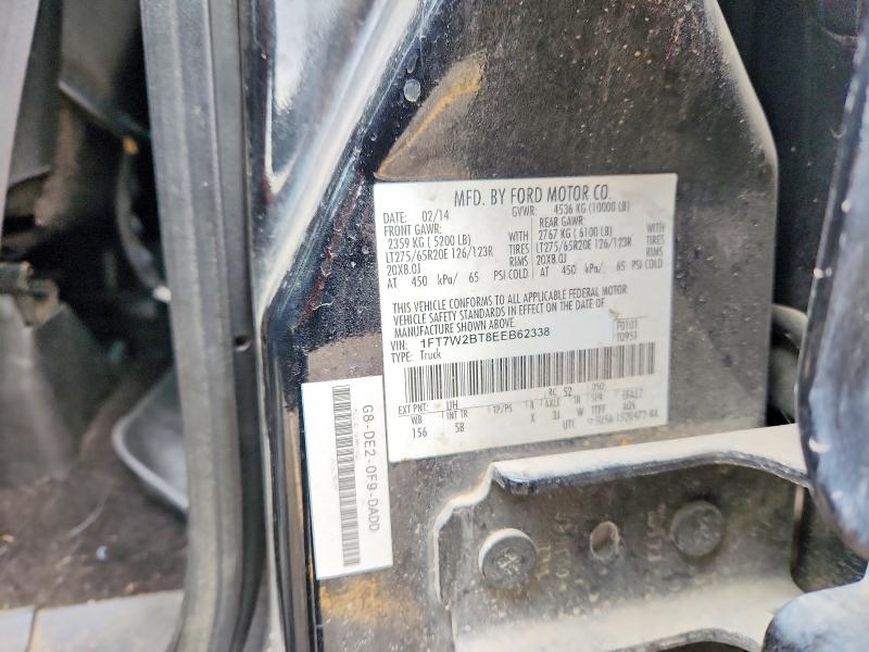 Aukcja sprzedaży 2014 Ford F250, vin: 1FT7W2BT8EEB62338, numer aukcji: 53029506