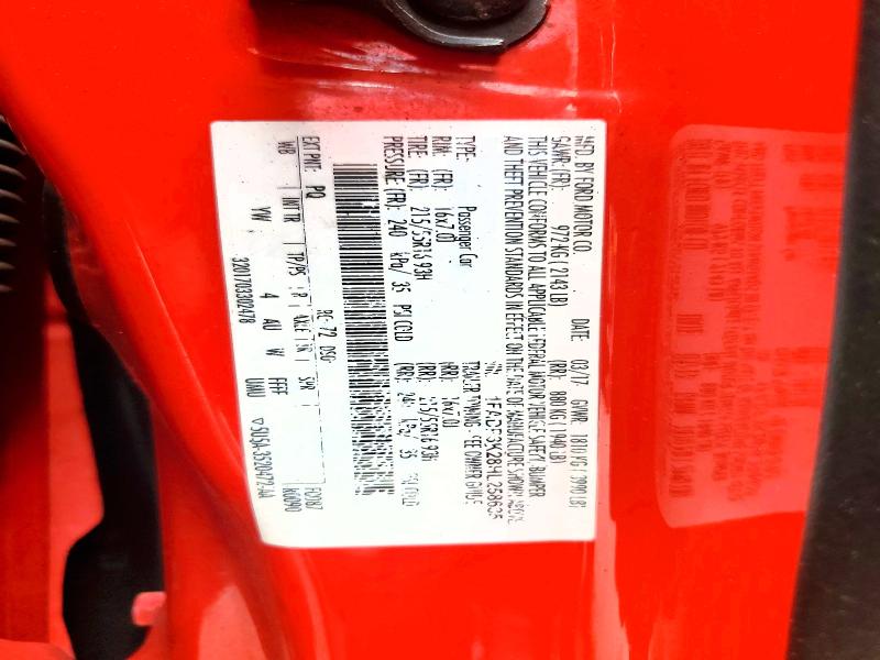 Продаж на аукціоні авто 2017 Ford Focus, vin: 1FADP3K28HL258635, номер лоту: 55493496