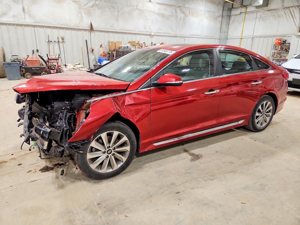 2017 Hyundai Sonata მანქანა იყიდება აუქციონზე, vin: 5NPE34AF2HH442686, აუქციონის ნომერი: 51548776