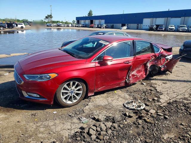 55255886 :رقم المزاد ، 3FA6P0HD0HR412207 vin ، 2017 Ford Fusion مزاد بيع