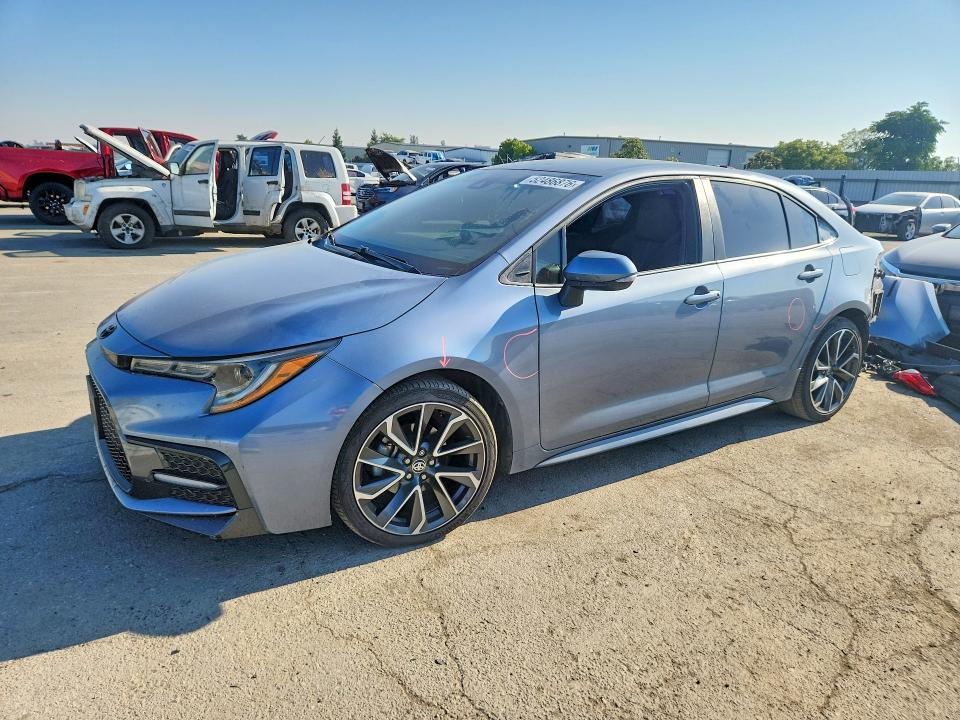 Продаж на аукціоні авто 2022 Toyota Corolla, vin: 5YFS4MCE2NP103817, номер лоту: 52486876