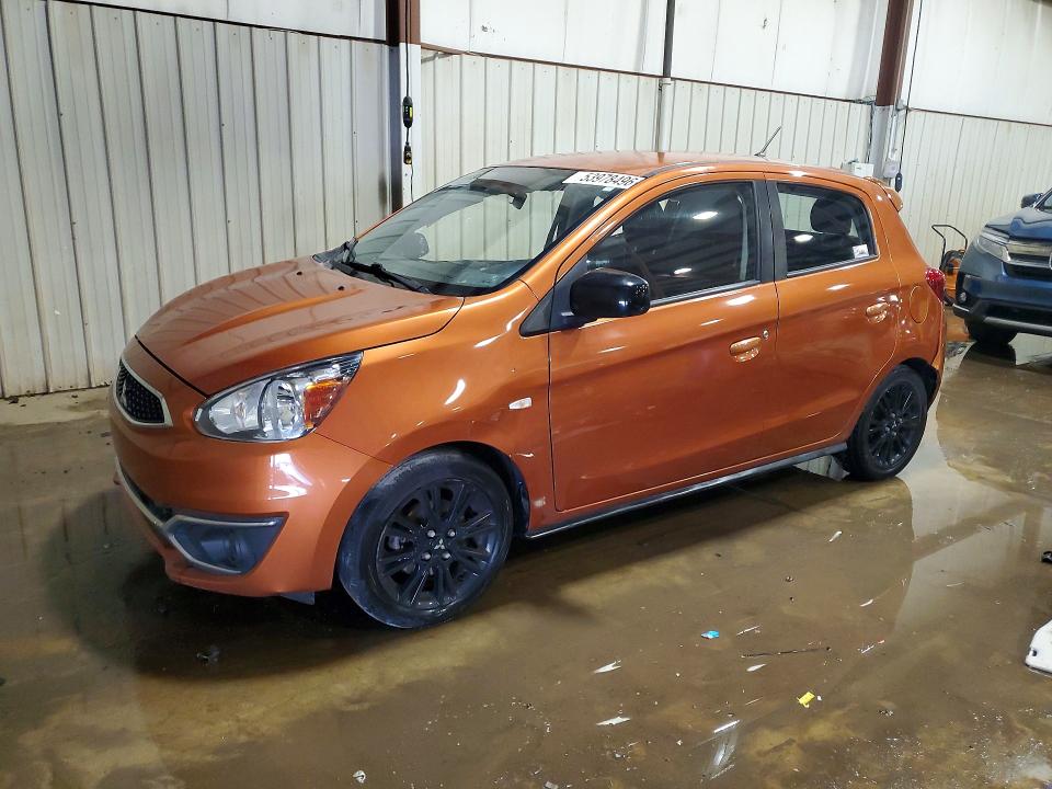 2019 Mitsubishi Mirage მანქანა იყიდება აუქციონზე, vin: ML32A5HJ5KH015939, აუქციონის ნომერი: 53978496