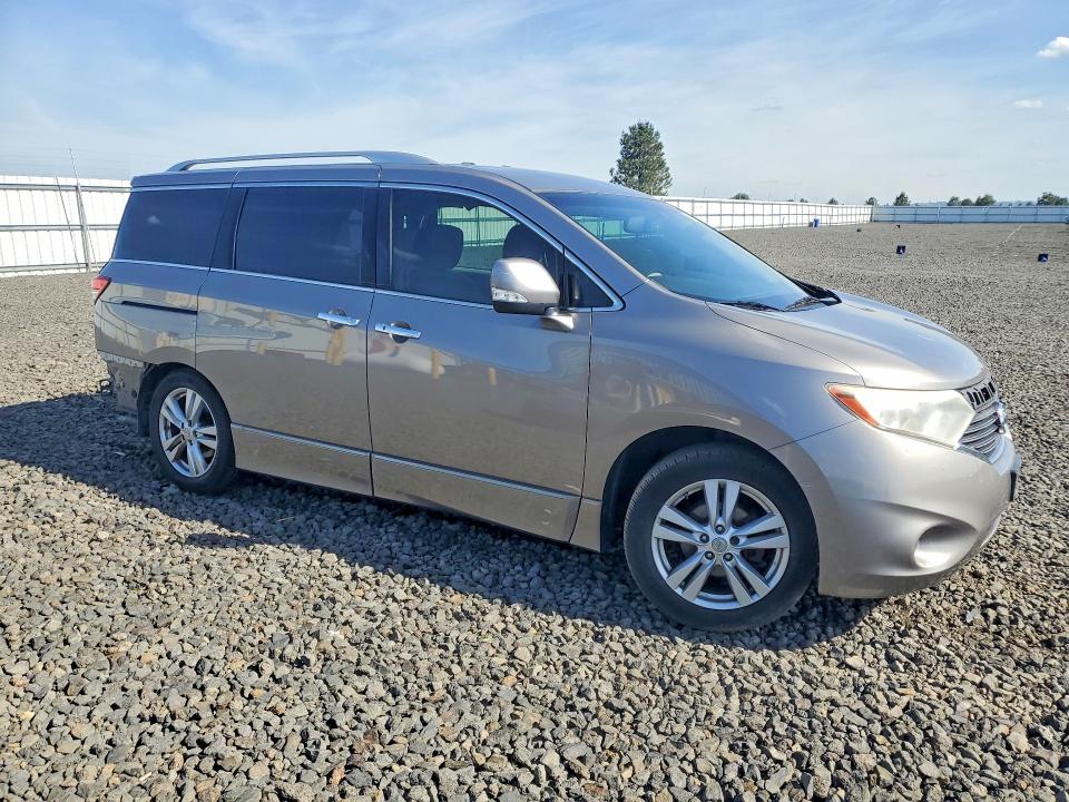 2011 Nissan Quest მანქანა იყიდება აუქციონზე, vin: JN8AE2KP9B9003493, აუქციონის ნომერი: 55223866