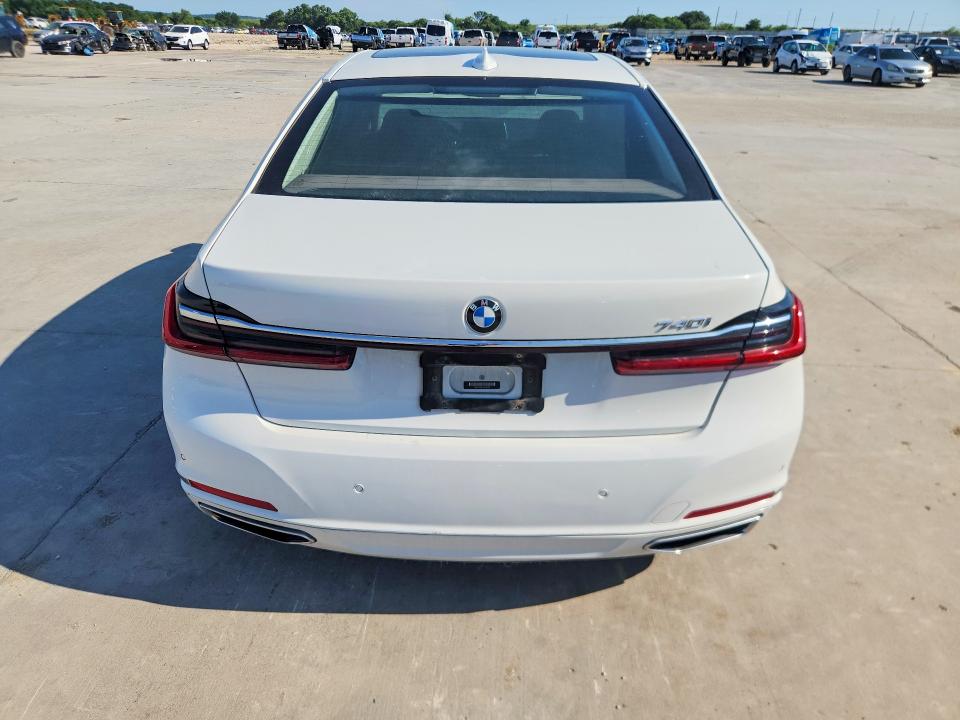 2020 Bmw 740 მანქანა იყიდება აუქციონზე, vin: WBA7T2C07LCE43469, აუქციონის ნომერი: 55696846